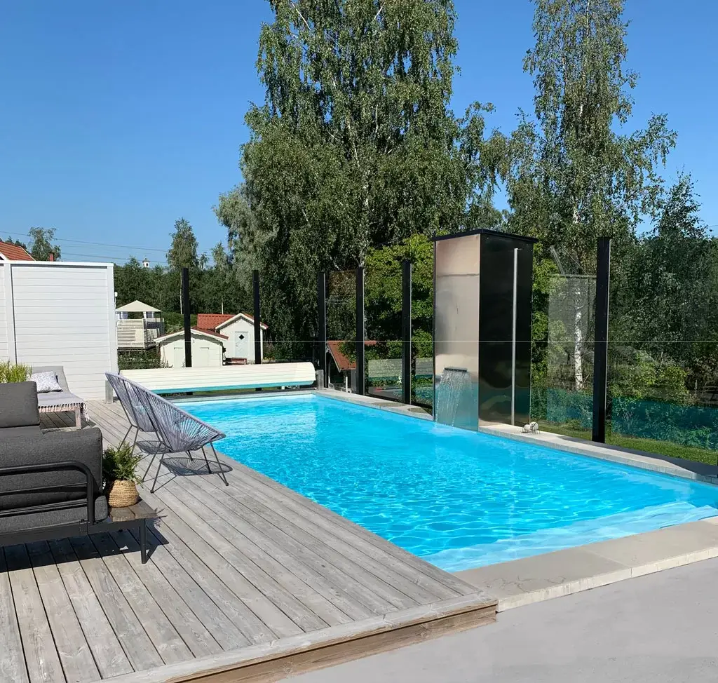 Poolpaket med pooltillval från Nettopool